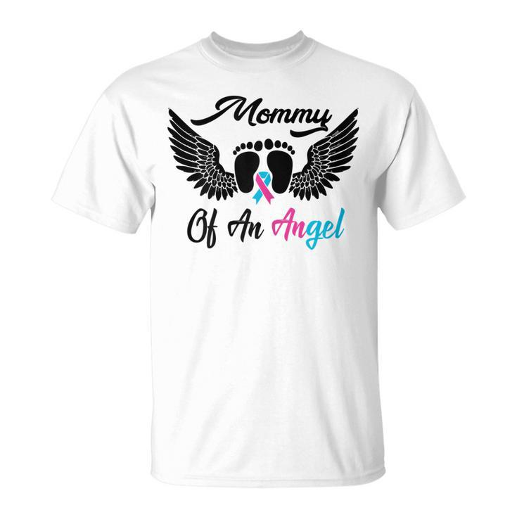 Mommy Of An Angel Miscarriage Infant Loss  Gift Mom Gift For Womens Unisex T-Shirt