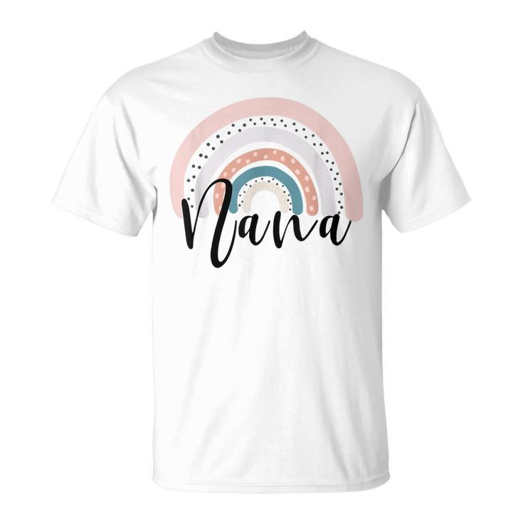 Nana Rainbow  For Women Grandma Gift From Grandkids Unisex T-Shirt