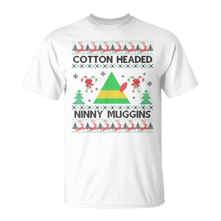 Ninny Gins Cotton Headed Christmas Elf Holiday V2T-shirt