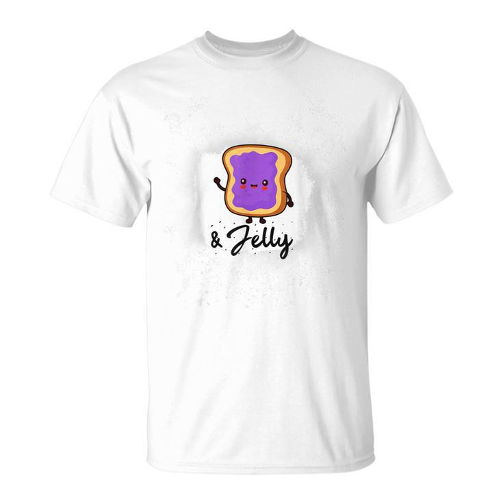 Peanut Butter And Jelly Costumes For Adults Food Fancy T-shirt