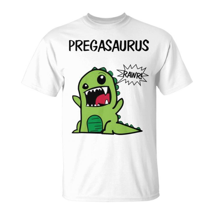 Pregasaurus Rawr Dinosaur Unisex T-Shirt