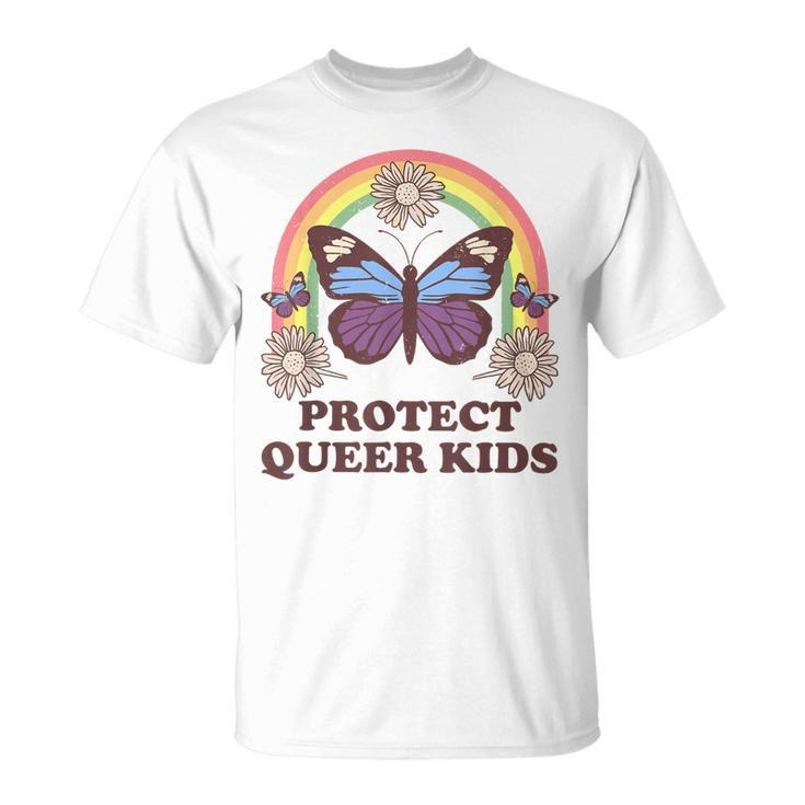 Protect Queer Kids Protect Trans Kids Lgbtq Pride Month  Unisex T-Shirt