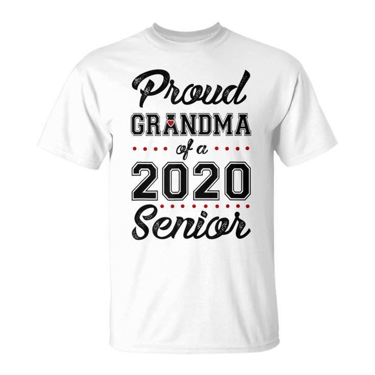 Proud Grandma Of A 2020 Senior Graduation  For Family Unisex T-Shirt