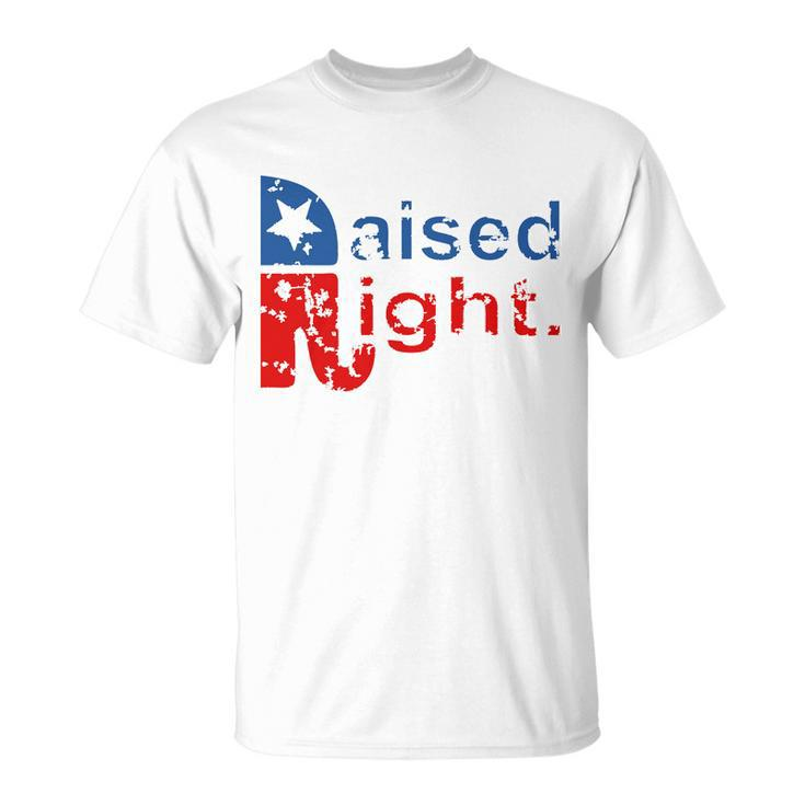 Raised Right Republican Logo V3 Unisex T-Shirt