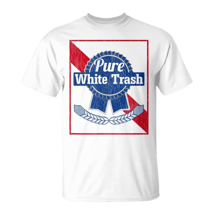 Redneck Pure White Trash T-shirt