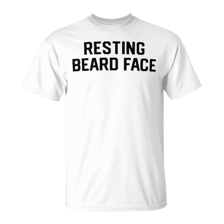 Resting Beard Face Unisex T-Shirt