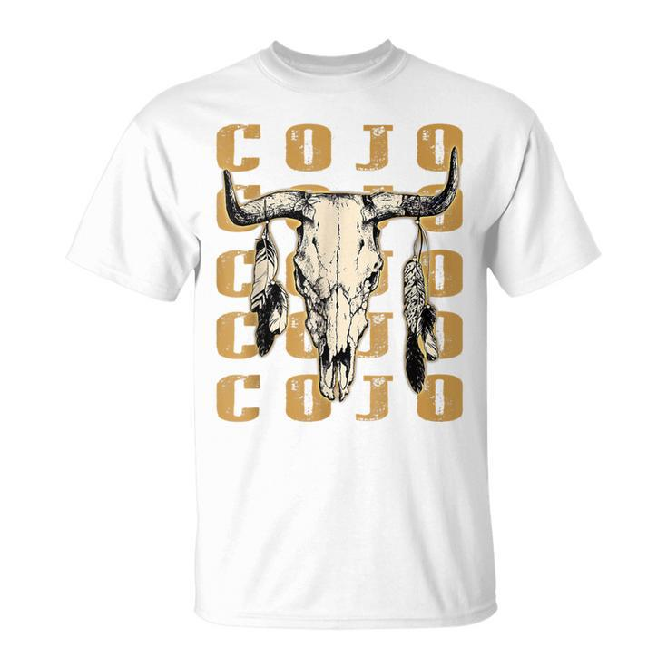 Retro Cojo Bull Skull Music Country 70S  Unisex T-Shirt
