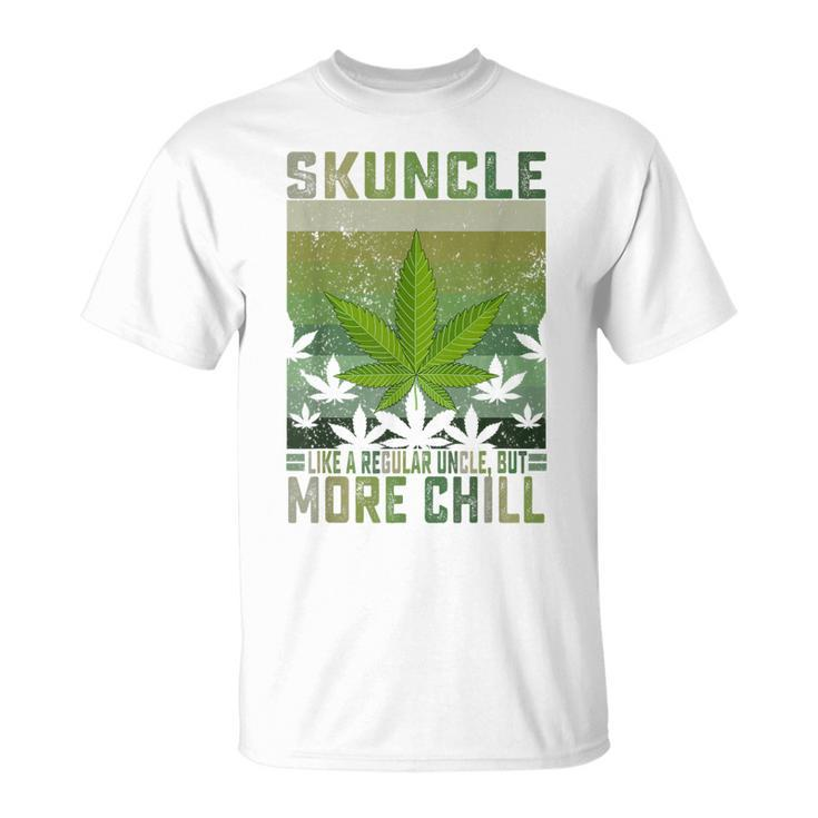 Skuncle Like A Regular Uncle But More Chill Uncle Gift Gift For Mens Unisex T-Shirt