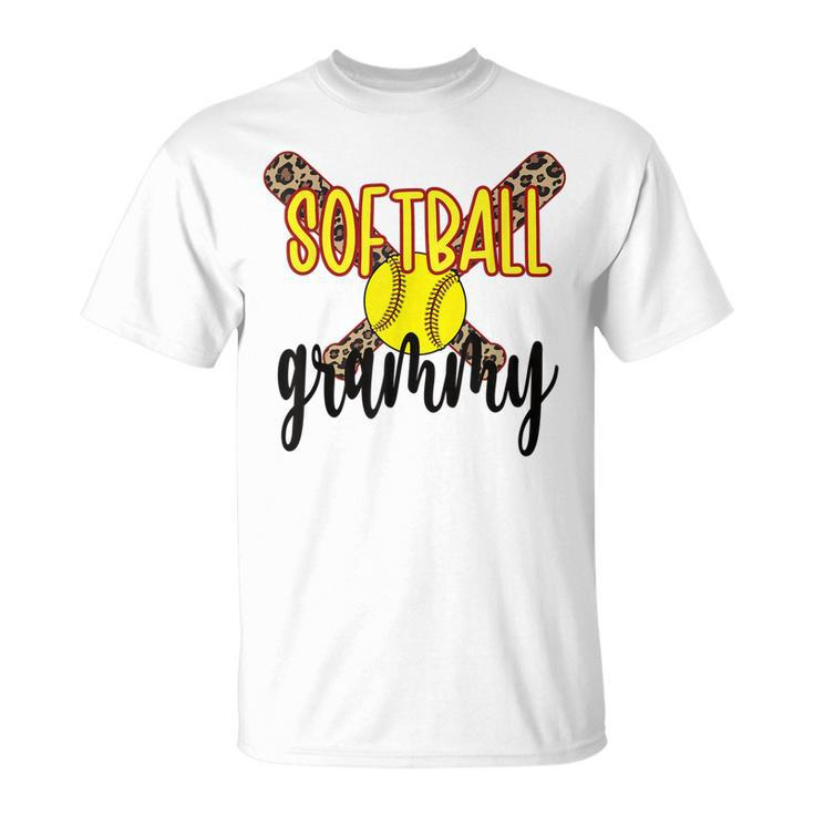 Softball Grammy Grandma Softball Player Grammy Unisex T-Shirt