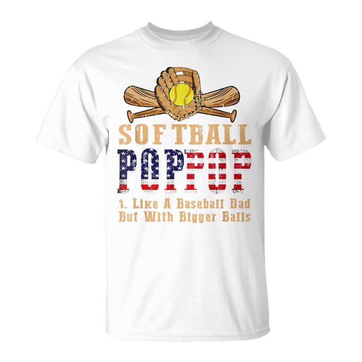 Pop Baseball Softball Of Ball Father's Mother's Day Shirt