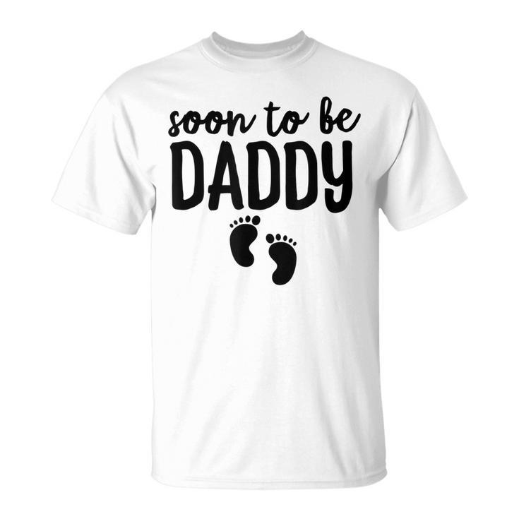 Soon To Be Daddy Pregnancy Announcement Dad Father T-shirt
