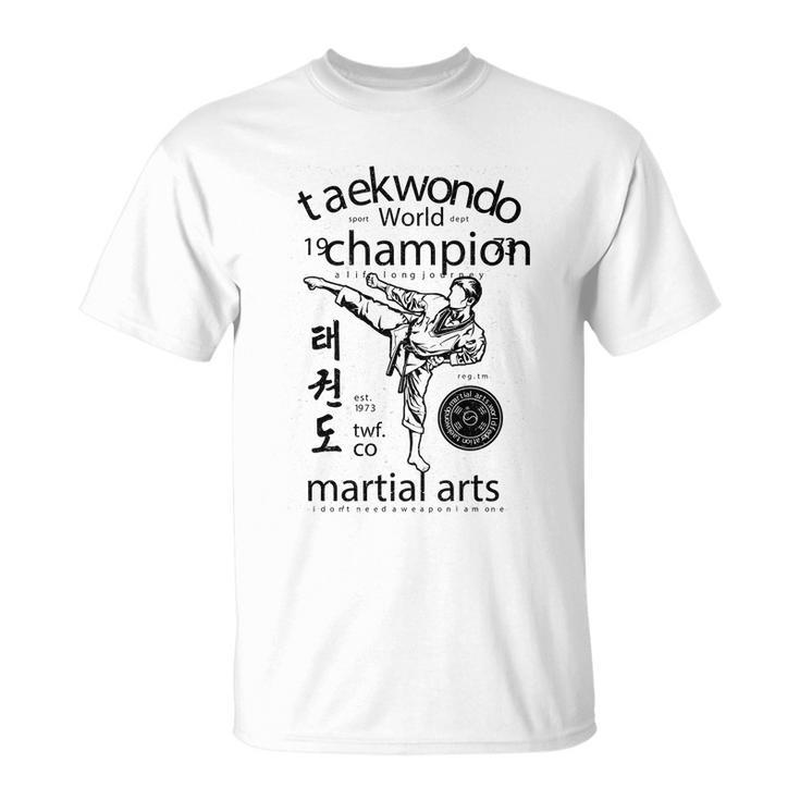Taekwondo World V2 Unisex T-Shirt
