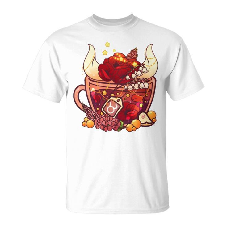 Taurus Zodiac Teacup Unisex T-Shirt