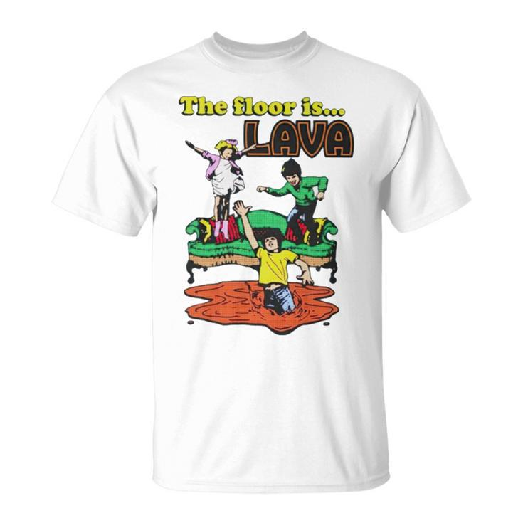The Floor Is Lava Childrens Playing Unisex T-Shirt