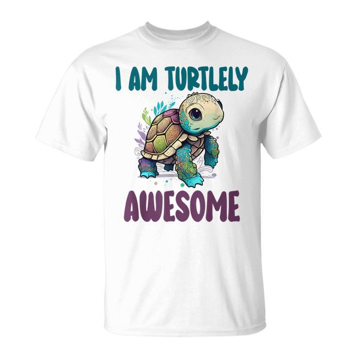 Turtlely Awesome Turtle Clothes Aquatic Animal Tortoise  Unisex T-Shirt