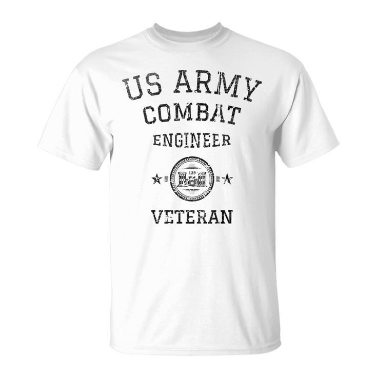 Us Army Combat Engineer Veteran Essayons Army Engineer  Unisex T-Shirt