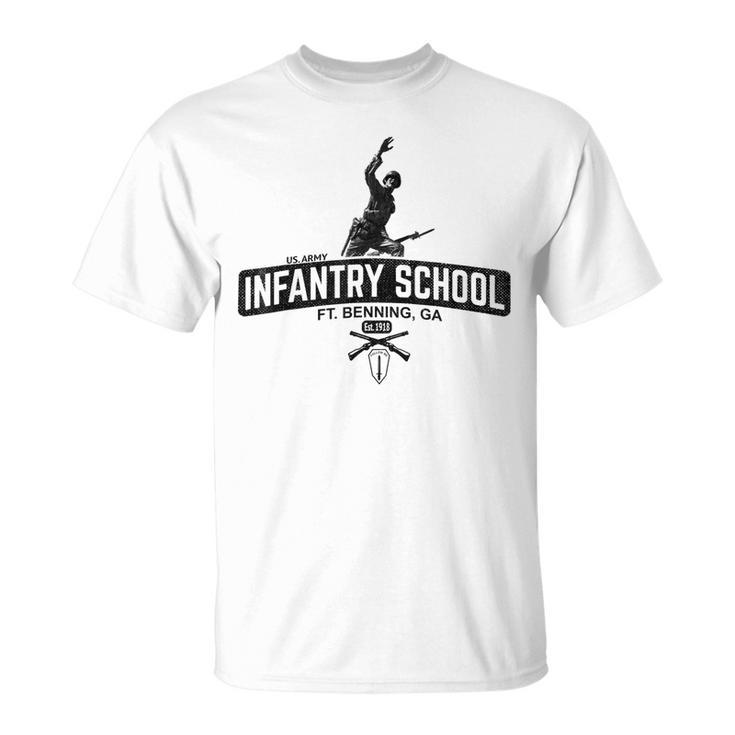Us Army Infantry School Fort Benning Gift For Mens Unisex T-Shirt