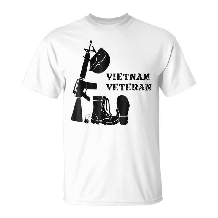 Vietnam Veteran Army Navy Air Force Soldier Sailor Airman T Unisex T-Shirt