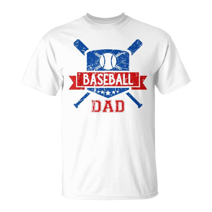 Vintage Baseball Dad T-Shirt