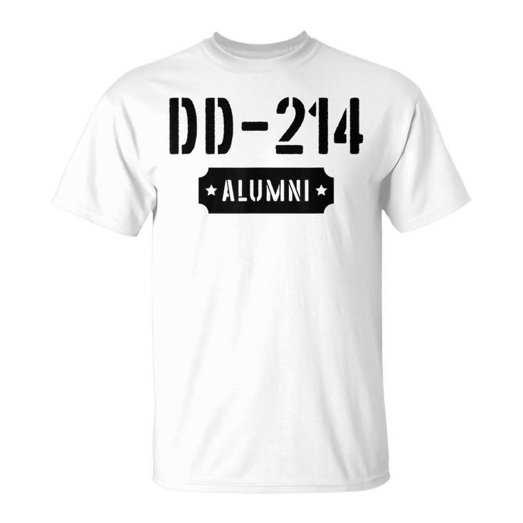 Vintage Dd-214 Alumni Us Military Veteran T-shirt