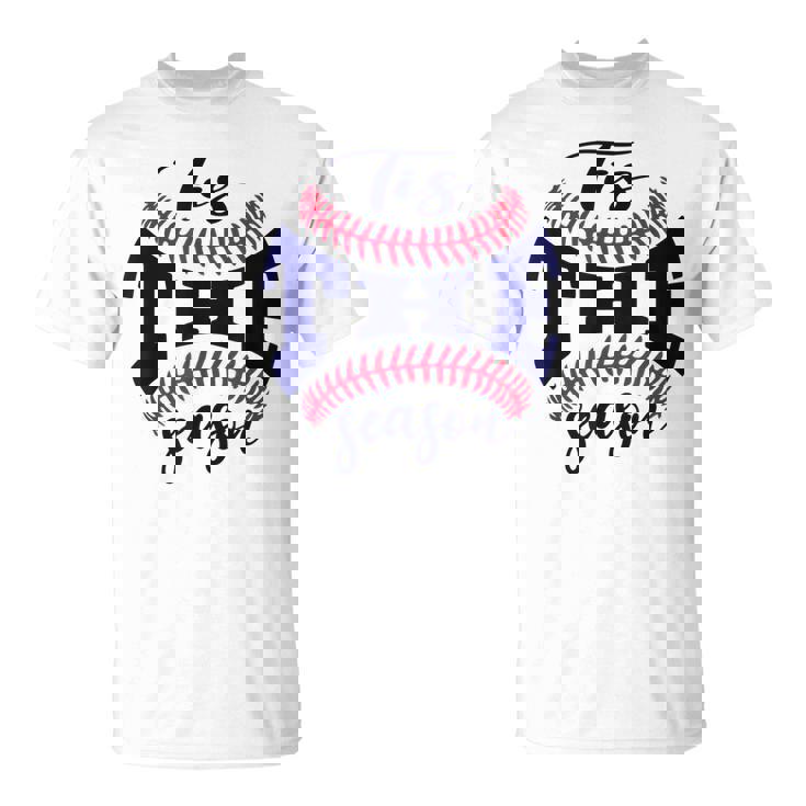 Vintage Tis The Season Baseball Is My Favorite Season Long Sleeve