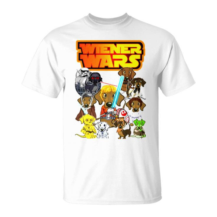 Wiener Dog Warswiener Dog Wars Unisex T-Shirt