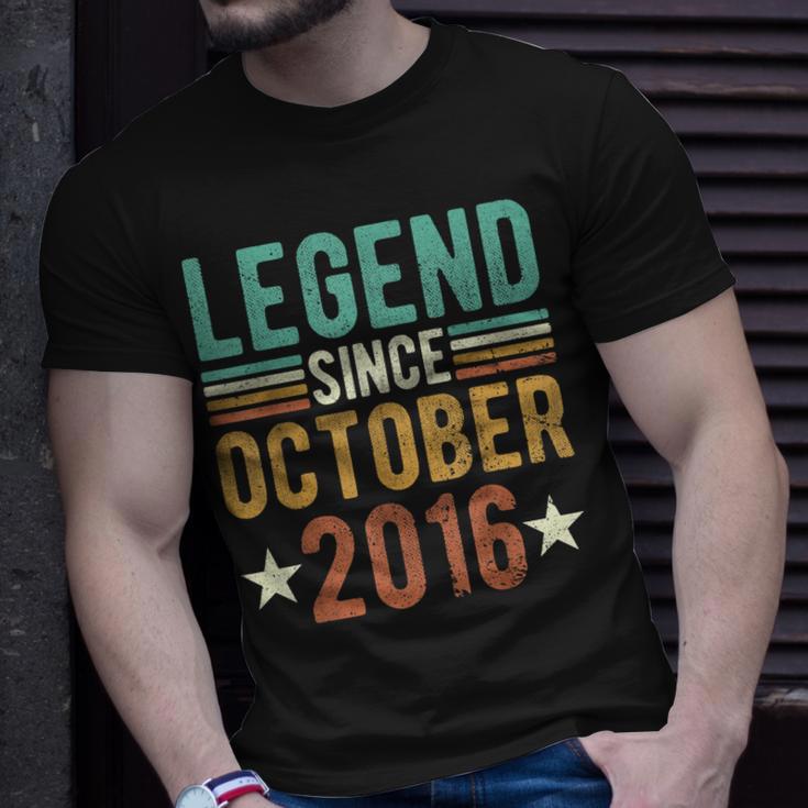 06 Years Old Legend Since Oktober 2016 Trikot 6 Jahr T-Shirt Geschenke für Ihn