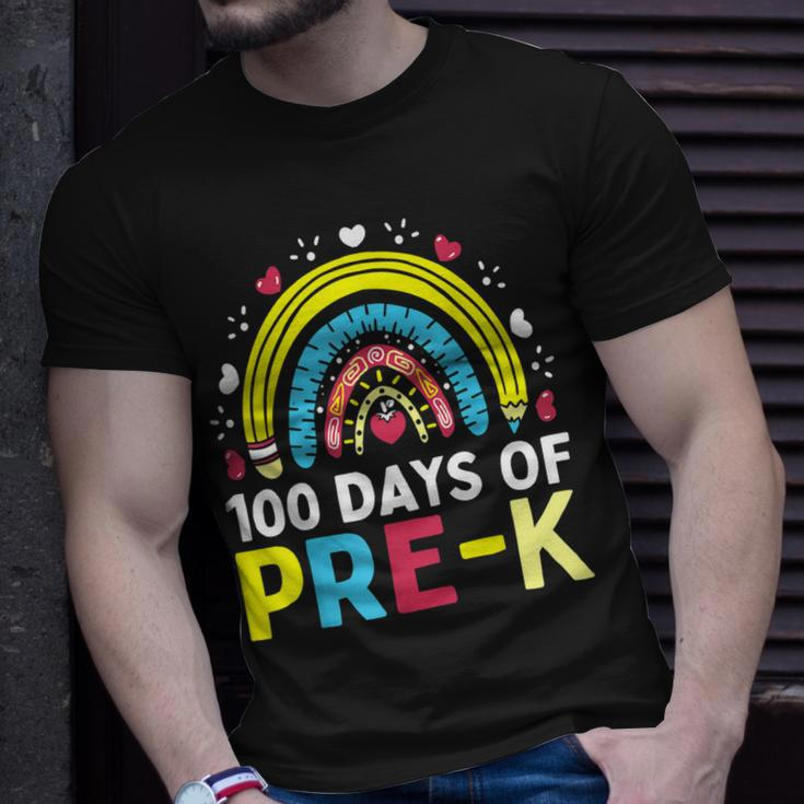 100 Days Of Pre K Happy 100Th Day Of School Teacher Kids T-Shirt Gifts for Him