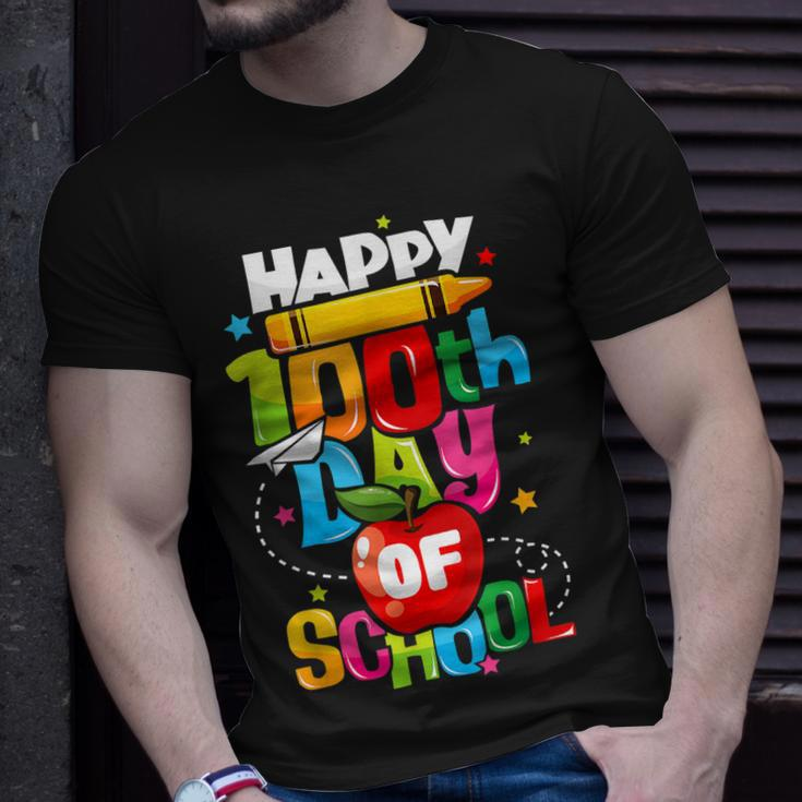100Th Day Of School Teachers Kids Child Happy 100 Days 1 V2 T-Shirt Gifts for Him