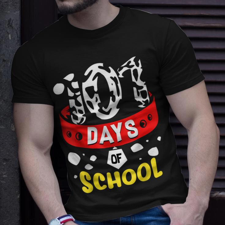 101 School Days Tshirt Dalmatian Dog 100Th SayingsShirt Unisex T-Shirt Gifts for Him