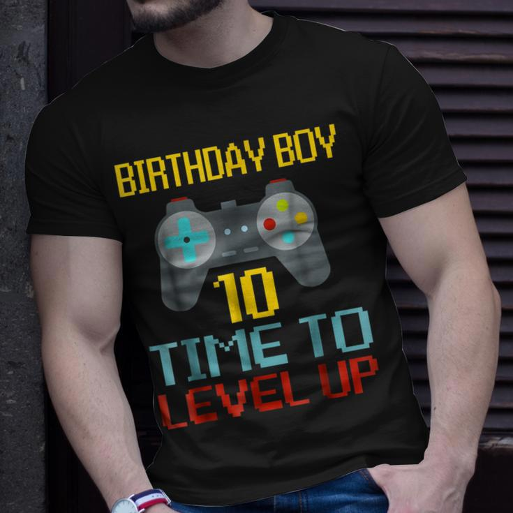 10Th Birthday Boy Shirt Video Game Gamer Boys Kids Gift Unisex T-Shirt Gifts for Him