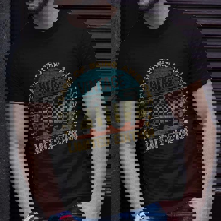 16Th Birthday 16 Year Old Limited Edition Gifts Vintage 2007 Unisex T-Shirt Gifts for Him
