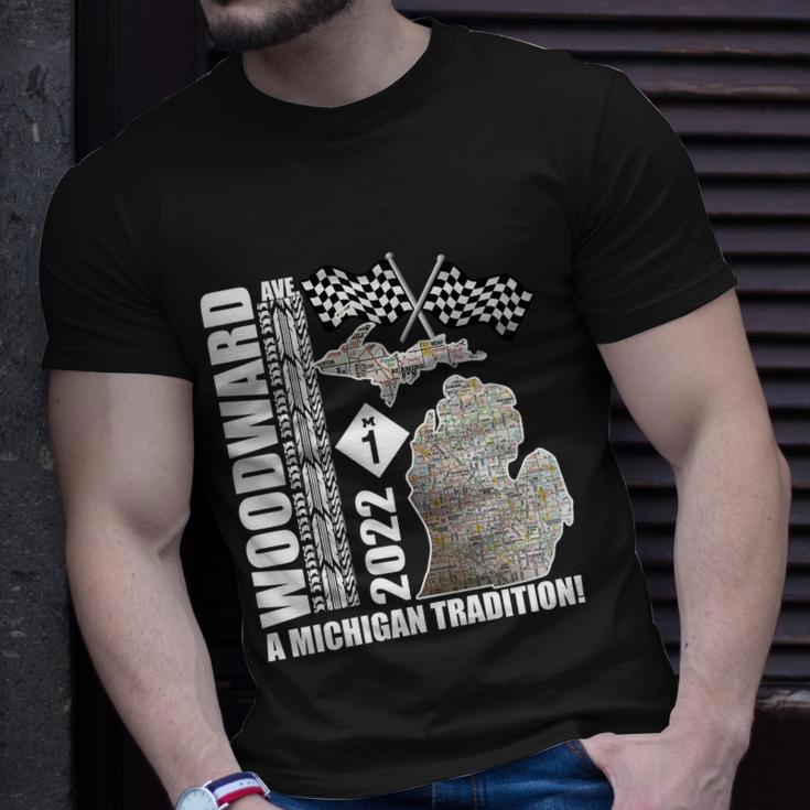 2022 Woodward Cruise A Michigan Tradition Unisex T-Shirt Gifts for Him