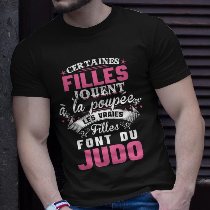 Les Vraies Filles Font Du Judo V2 Unisex T-Shirt