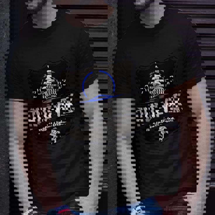 2023 Police Week Commemorative Unisex T-Shirt Gifts for Him