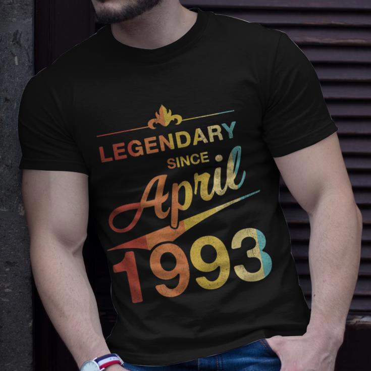 30 Geburtstag 30 Jahre Alt Legendär Seit April 1993 V5 T-Shirt Geschenke für Ihn