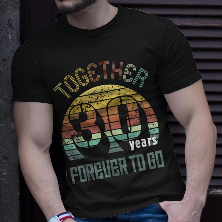 30Th Years Wedding Anniversary For Couples Matching 30 T-Shirt Gifts for Him