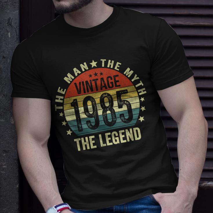 38 Geburtstag Geschenk Mann Mythos Legende Jahrgang 1985 T-Shirt Geschenke für Ihn