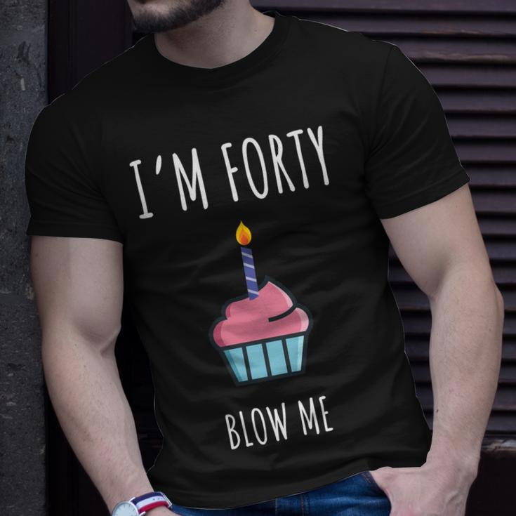 40Th Bday Party Shirt - Funny 40Th Birthday Gag Gift Unisex T-Shirt Gifts for Him