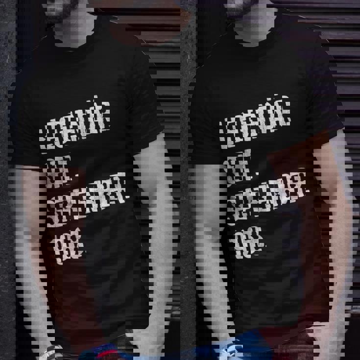 55 Geburtstag Geschenk 55 Jahre Legendär Seit September 196 T-Shirt Geschenke für Ihn