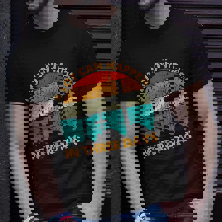A Lot Can Happen In Three Days Cross Vintage Classic Unisex T-Shirt Gifts for Him