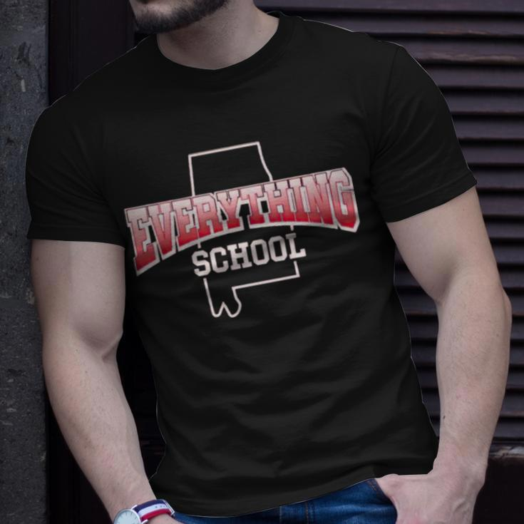 Alabama Everything School Unisex T-Shirt Gifts for Him