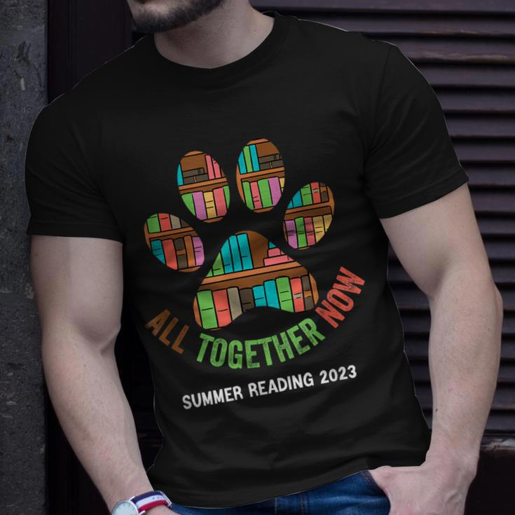 All Together Now Summer Reading Program 2023 Library Books Unisex T-Shirt Gifts for Him
