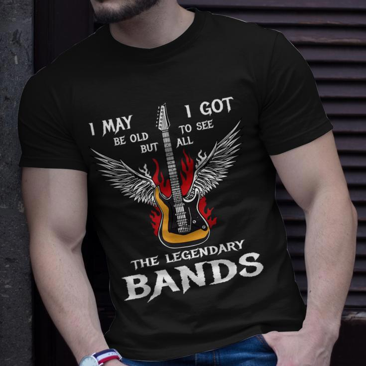 Alt aber mit legendären Bands T-Shirt, Cool für Musikfans Geschenke für Ihn