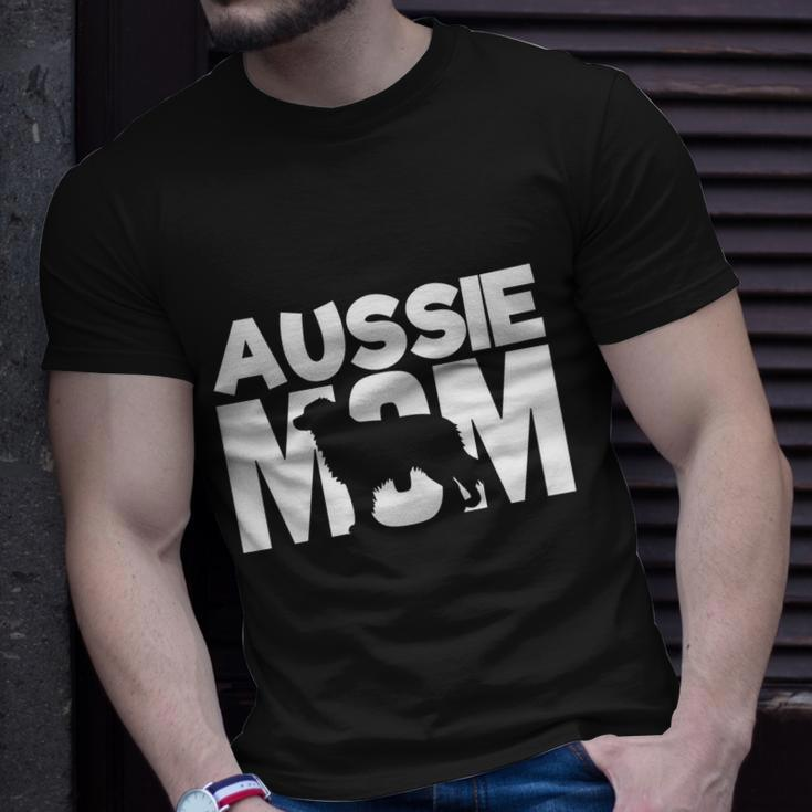Aussie Shepherd Mom Gifts Mama Australian Shepherd Mother Unisex T-Shirt Gifts for Him