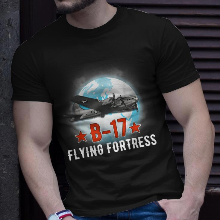 B-17 Flying Fortress Zweiter Weltkrieg T-Shirt Geschenke für Ihn