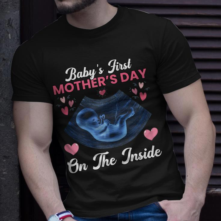 Babys First Mothers Day New Mom Soon To Be Mommy Mama Gift For Womens Unisex T-Shirt Gifts for Him