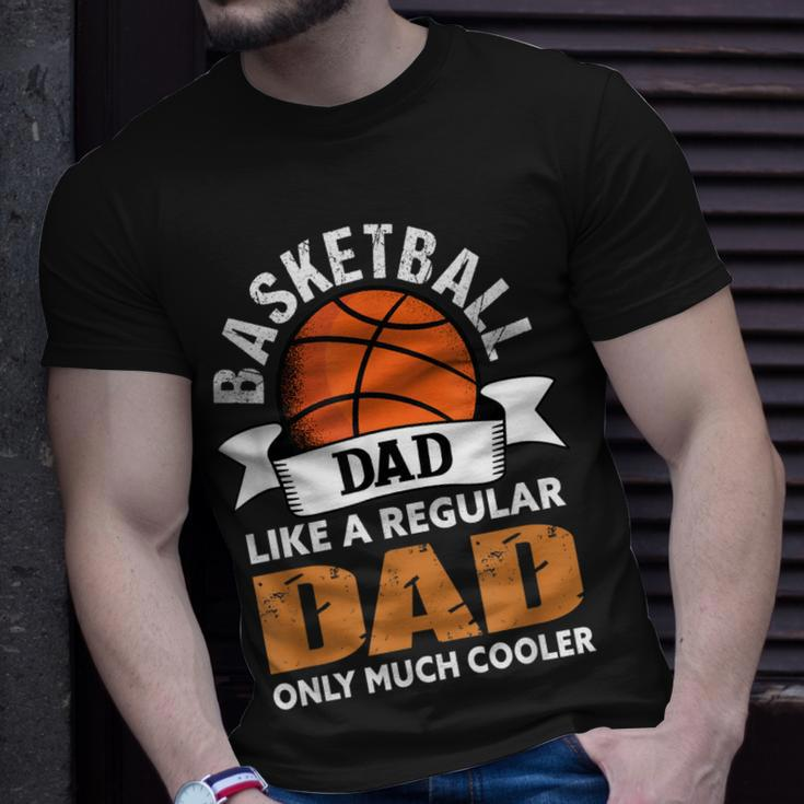 Mens Basketball Dad Basketball Dad T-Shirt Gifts for Him