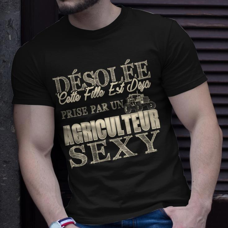 Bauerin Super Sexy Freundin T-Shirt, Lustiges Design für Männer Geschenke für Ihn