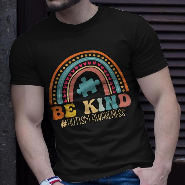 Be Kind Autism Awareness Month For Mom And For Kids Unisex T-Shirt Gifts for Him